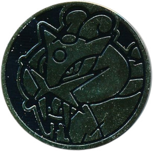 Pokemon Raikou Collectable Coin (Gold Holofoil)