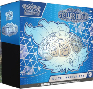 Elite Trainer Boxes: POKÉMON TCG Scarlet & Violet 7 Stellar Crown Elite Trainer Box