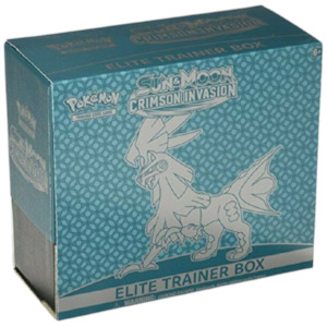 Elite Trainer Boxes: Pokémon TCG Sun & Moon Crimson Invasion Elite Trainer Box