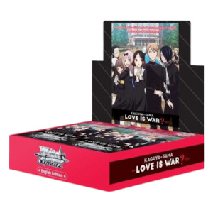 [Weiss Schwarz] Kaguya-sama: Love Is War? Booster Box