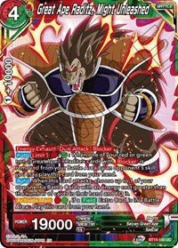 Saiyan Showdown Bt15: Great Ape Raditz, Might Unleashed BT15-145