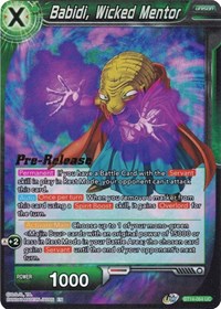 Cross Spirits Bt14: PRE RELEASE - Babidi, Wicked Mentor - BT14-064
