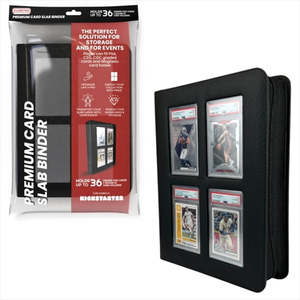 Accessories: EVORETRO – Premium Card Slab Binder with Window – Black