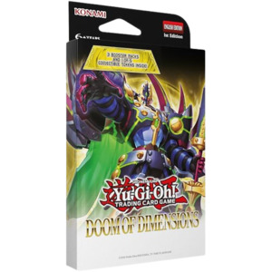 Yu Gi Oh: Yugioh - Doom of Dimensions 3-Pack Tuckbox