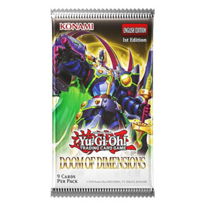 Yugioh - Doom of Dimensions Booster Pack
