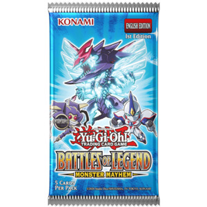 Yu Gi Oh: Yu-Gi-Oh! Battles of Legend: Monster Mayhem Booster Pack