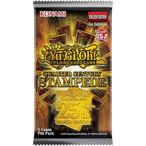 Yu Gi Oh: Yugioh - Quarter Century Stampede Booster Pack