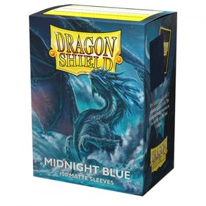 Sleeves - Dragon Shield - Box 100 - Matte Midnight Blue