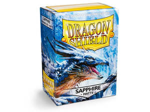 Sleeves - Dragon Shield - Box 100 - Matte Sapphire