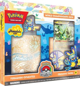 Pokemon Starter Decks: POKÉMON TCG 2024 Pokémon TCG World Championships Deck