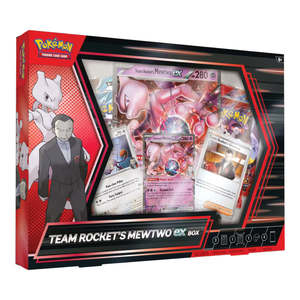 Pokemon TCG Team Rocket's Mewtwo ex Box