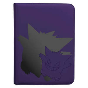 Pokémon TCG Elite Gengar 9pkt Zippered Pro Binder