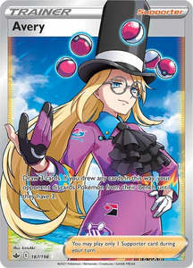 Chilling Reign: Avery (Full Art) (187/198) (SWSH06)