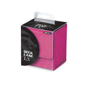 Card Storage: BCW Deck Case LX Pink