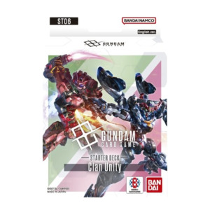 Pre Orders: PRE ORDER - Gundam Card Game: Starter Deck – Clan Unity [ST06]