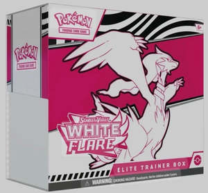 Pokemon TCG Scarlet & Violet 10.5 White Flare Elite Trainer Box