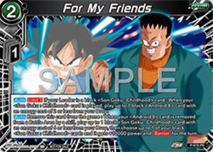 For My Friends (Zenkai Series Tournament Pack Vol.11) - P-678