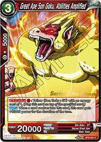 PRE RELEASE - Great Ape Son Goku, Abilities Amplified - BT8-004