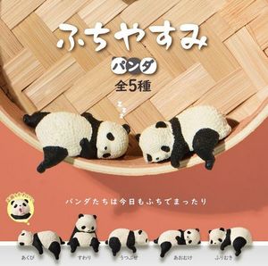 Toys Figurines: Panda Resting On The Edge Blind Box