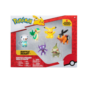 Toys Figurines: Pokémon Battle Figure 6 Pack Assorted
