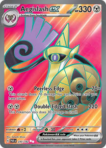 Paradox Rift: Aegislash ex (230/182) (SV04: Paradox Rift)