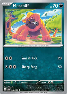 Paldea Evolved: Maschiff (142/193) (SV02: Paldea Evolved)