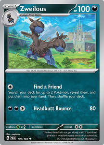 Zweilous (139/193) (SV02: Paldea Evolved)