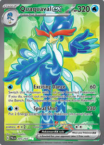 Quaquaval ex (235/193) (SV02: Paldea Evolved)