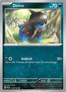 Deino (138/193) (SV02: Paldea Evolved)