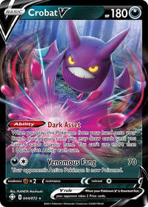 Shining Fates: Crobat V (044/072) (Shining Fates)