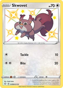 Skwovet (SV099/SV122) (Shining Fates: Shiny Vault)