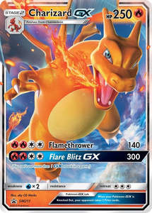 Sun Moon Promos: Charizard GX - SM211 (SM211) (SMP)