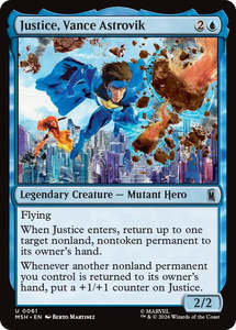 Magic Singles: Justice, Vance Astrovik (61) (Marvel Super Heroes)