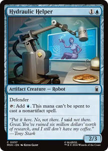 Magic Singles: Hydraulic Helper (57) (Marvel Super Heroes)