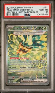 TEAL MASK OGERPON ex SPECIAL ILLUSTRATION - PSA 10