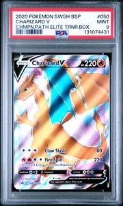 CHARIZARD V CHMPN.PATH - PSA 9