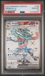 Pokemon: GRENINJA ex ULTRA RARE - PSA 10