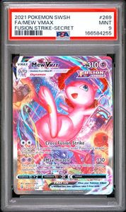 MEW VMAX FUSION STRIKE-SECRET - PSA 9
