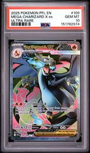 MEGA CHARIZARD EX FA - PSA 10
