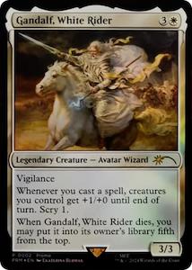 MTG Single: Gandalf, White Rider [Resale Promos]
