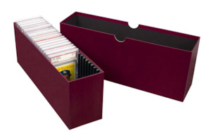 Comic Accessories: Slotted Graded Card Box
