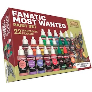 New Arrivals: The Army Painter: Warpaints Fanatic Most Wanted Paint Set