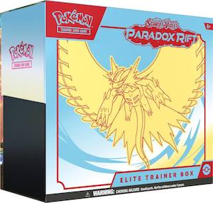 Pokemon Collection Boxes: POKÉMON TCG Scarlet & Violet 4 Paradox Rift Elite Trainer Box