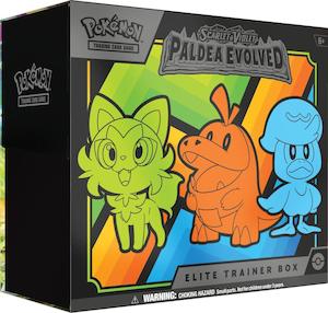 Pokemon Collection Boxes: PKM Elite Trainer Box - Paldea Evolved