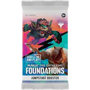 Magic The Gathering Booster Packs: MTG Jumpstart Booster Pack - Foundations