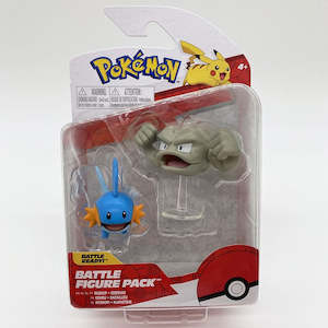 Mudkip & Geodude Battle Figure Pack