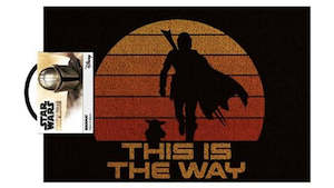 Doormats: Star Wars: Mandalorian - This is the way (doormat)