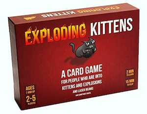 Kids Board Games: Exploding Kittens