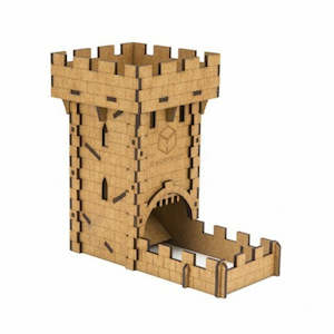 Dice Accessories: Q Workshop Medieval Dice Tower