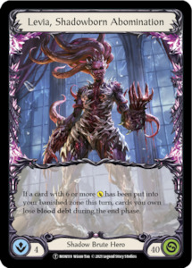 Levia, Shadowborn Abomination // Levia [U-MON119 // U-MON120] (Monarch Unlimited&hellip;